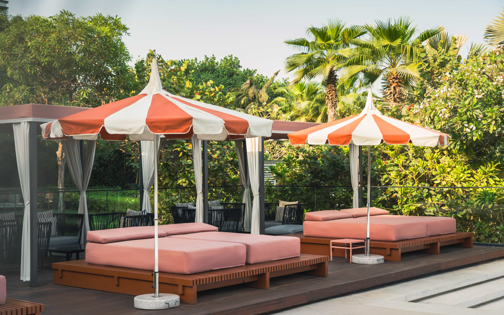 Banyan Tree Dubai - Pool Cabana  Banyan Tree Dubai - Pool Cabana